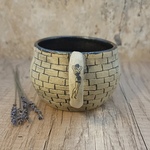 Handmade Brickhouse Babes Mug By Wild Tea & Honey